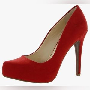 ❤️NWOT Jessica Simpson Parisah pump color mousse red size 9